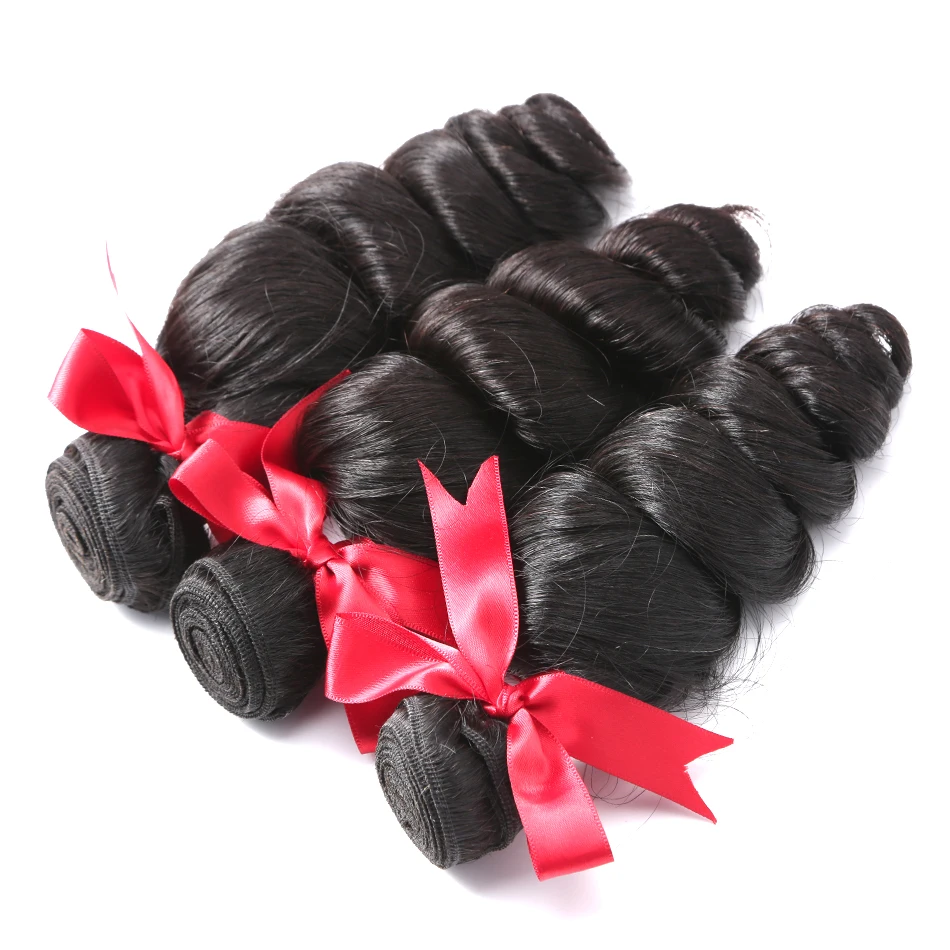 CurlyMax волосы свободная волна 10 28 30 дюймов Пряди бразильские Remy 100% человеческие