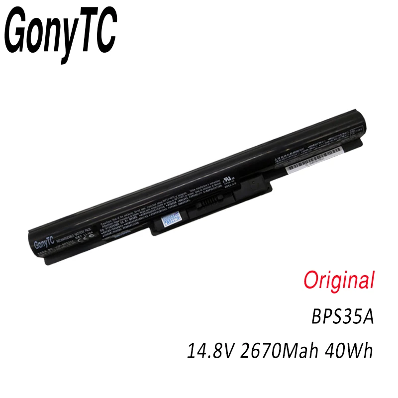Японская ячеечная VGP BPS35A Батарея для SONY Vaio подходит 14E 15E SVF1521A2E SVF15217SC SVF14215SC SVF15218SC