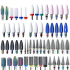 Фреза для ногтей из керамики и вольфрама, тип 67, для электрического маникюрного аппарата, размер 2,35 мм, инструменты для ногтей