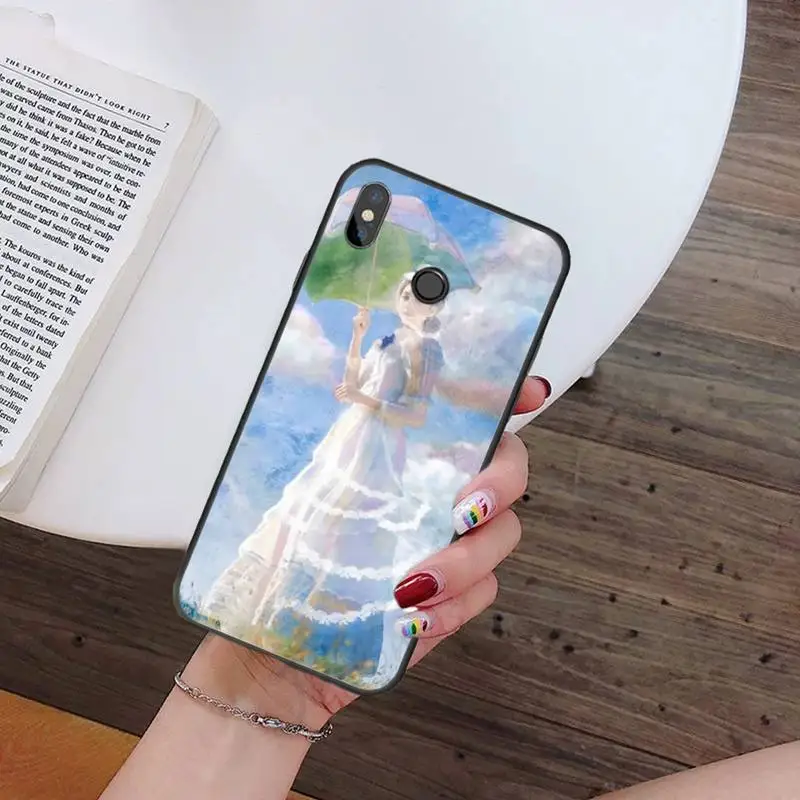 

Art oil painting illustration beautiful Phone Case For Xiaomi Redmi note 7 8 9 t k30 max3 9 s 10 pro lite