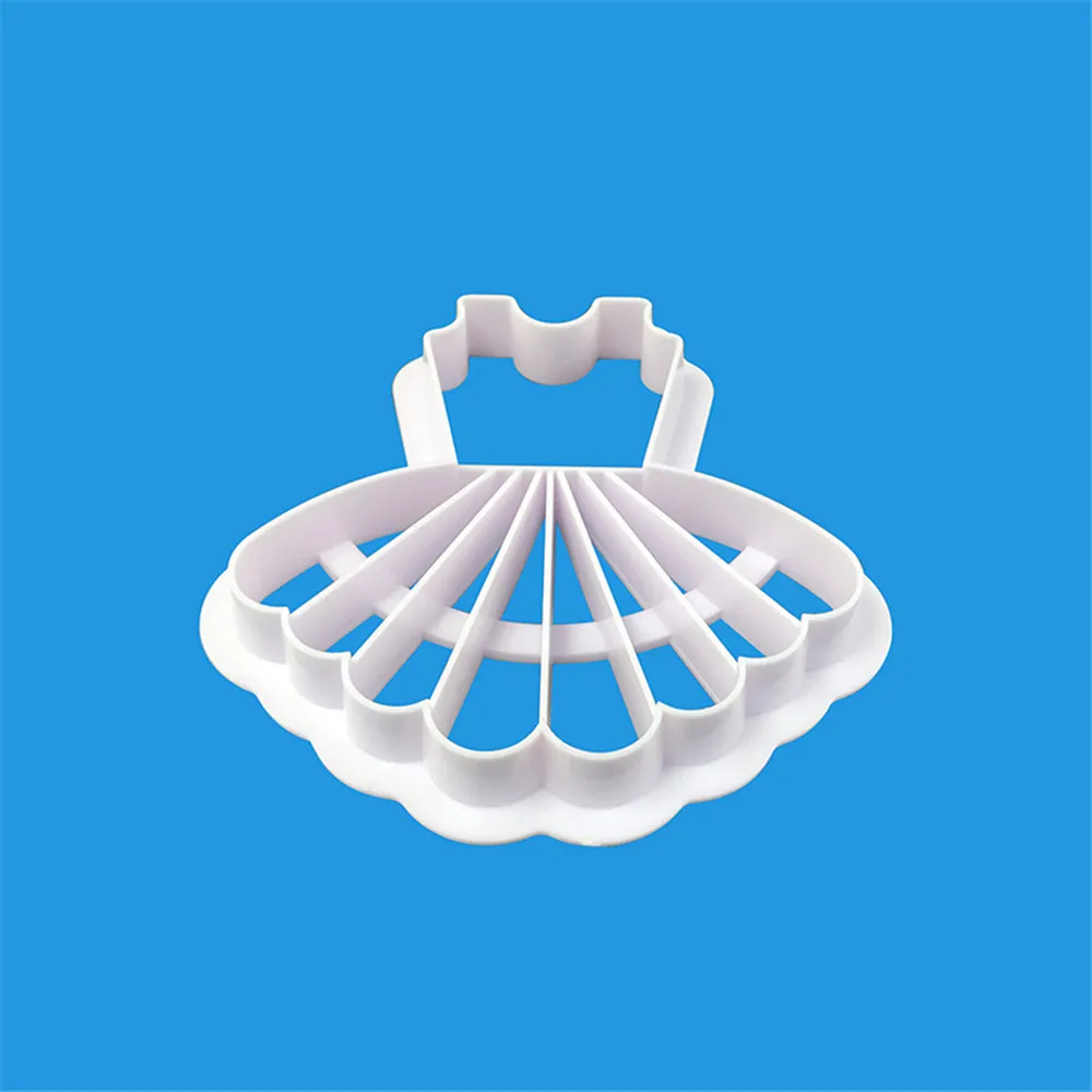 Платье принцессы 3d форма торт плесень шоколад силиконовая мыло помадка