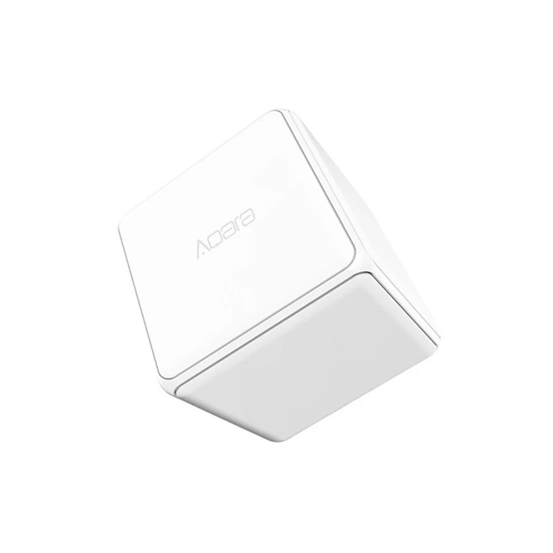 Контроллер Aqara Magic Cube, беспроводной переключатель, 6 жестов, датчик умного дома, датчик moiton Zigbee, Wi-Fi, приложение Mihome от AliExpress WW