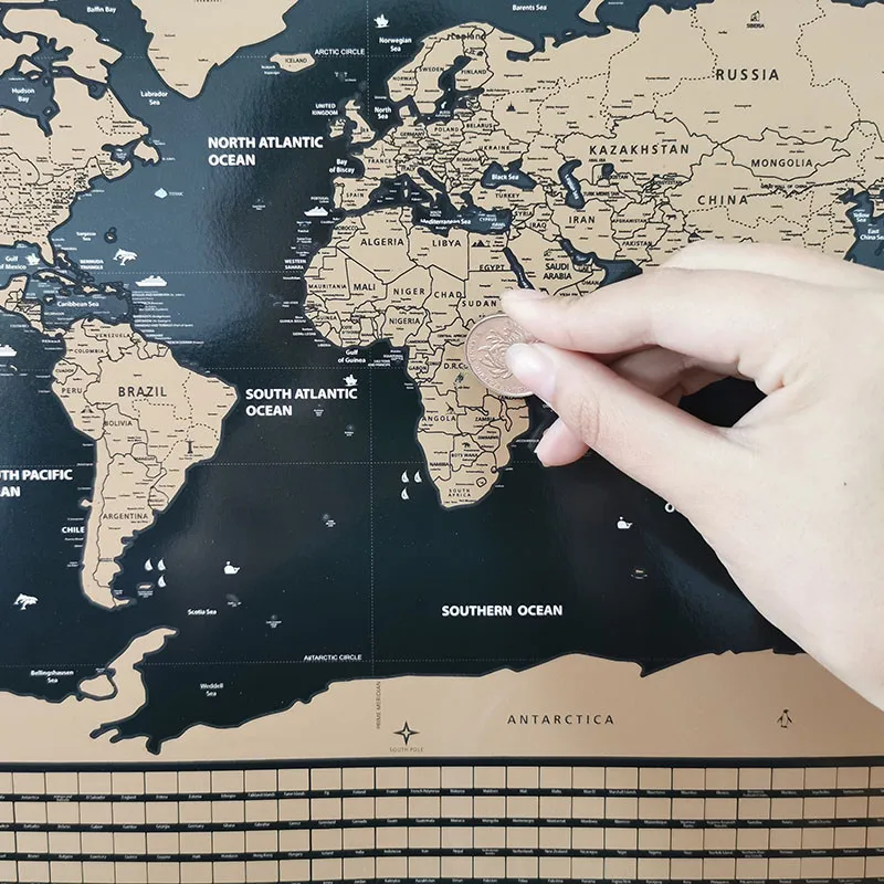 1 шт. карта мира флаг издание 40*30 см номер Офис украшение стены Стикеры обучение