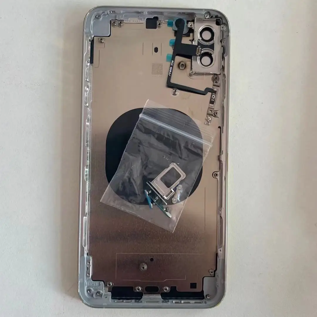 

Newest DIY for iPhone Xs Max like 12 Pro Max Housing,Chassis for iPhone Xs Max into 12 Pro Max Replacement Parts + Free Case