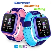 childrens smart watch sos phone watch smartwatch for kids with sim card photo waterproof kids gift for ios android