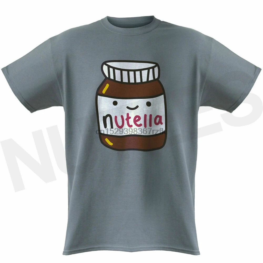 Nutella Смешные шоколадные орехи раздельные мужские женские детские футболки жилет