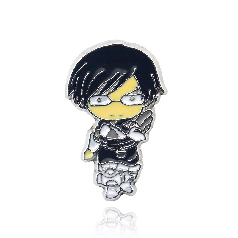 Brooch Горячая аниме мой герой Academy брелок Boku No Hero Academy брелки для мужчин и женщин автомобильные подарки, держатель для ключей Брелоки - Цвет: Brooch