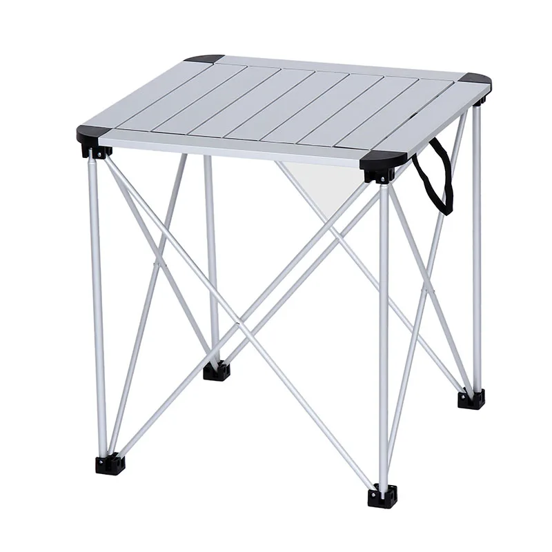 

NewOutdoor Folding Portable Camping Table Aluminum Alloy Stable Light BBQ Desk Stall Picnic Multipurpose Table Outdoor Furniture