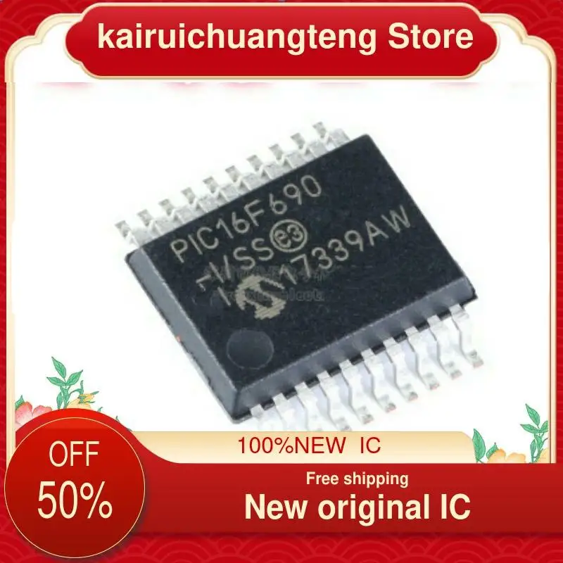 

(1 шт.) PIC16F690 PIC16F690-I/SS новый оригинальный IC