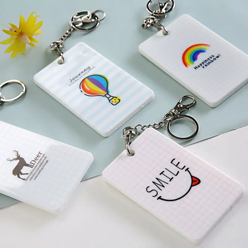 Пластиковый держатель для карт 1 комплект модный с катушкой из АБС пластика ID