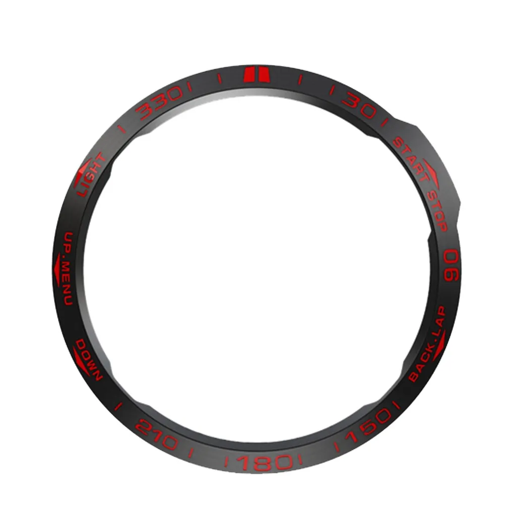 Ouhaobin Watch Ring For Garmin Fenix 6 Bezel Adhesive Cover Anti Scratch Stainless Steel case smart wristband Accessories | Электроника