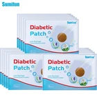 Sumifun 120 шт20 пакетиков китайский медицинский диабет патч 100 традиционные растительный травяной Лечение диабета уменьшить высокое прибор для измерения уровня сахара в крови, здоровье