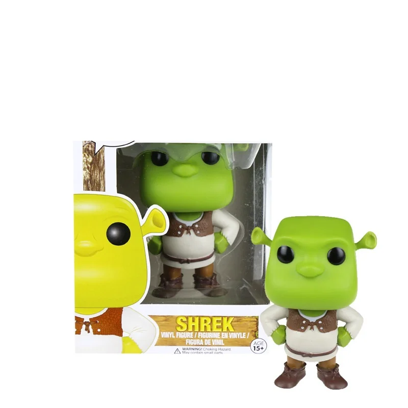 FUNKO Anime Movie Shrek 278# 10cm Vinyl Action Toy Figures Brinquedos Collectible Original Model Best Toys for Children Gift | Игрушки и