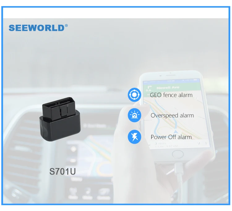 Seeworld Real-time tracking OBD GPS locator S701 gps tracking device