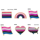 Мужская брошь-значок ЛГБТ