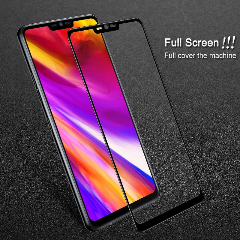 Защитное стекло для LG G7 ThinQ закалённое IMAK полное покрытие защитная пленка +