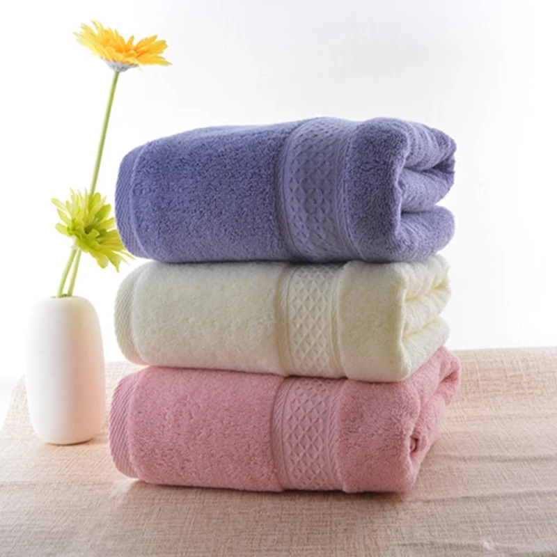 Японское полотенце из чистого хлопка супервпитывающее большое для лица/банное