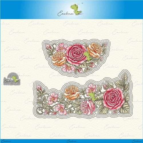 

Vintage Blooms 1 metal cutting dies 2021 new die diy mould Scrapbooking Paper Making Embossing tools die cuts crafts dies