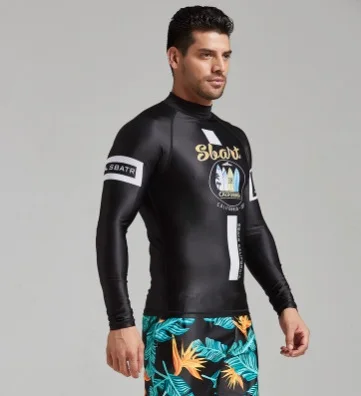SBART Long Sleeve UV Protection Running Water Sport Rashguard Swimsuit Quick Dry Surfing Driving Suit For Bathing Beach Clothes