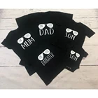 Футболки с подарком папе на День отца подходящие футболки для отца сына и дочери подходящие футболки Семейные подходящие футболки Прямая поставка