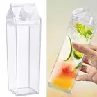 Прозрачная пластиковая бутылка для воды большой емкости 1000 мл, портативная прочная бутылка для воды