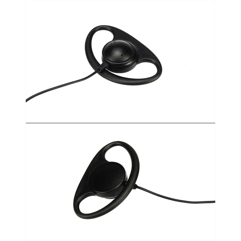 2 Pin Advanced D Форма клип-ухо Ptt гарнитура наушник микрофон для Motorola Way Радио GP88S GP300 GP68