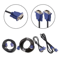 1 35m 3m 5m 10m 1080p vga hd 15 pin male to male extension cable cord for pc laptop projector hdtv monitor