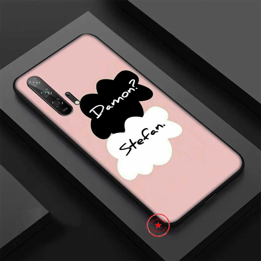 Мягкий силиконовый чехол Дневники вампира IYICAO для Honor View 20 8C 8X 8 9 10 Lite 6A 7C 7X 7A 9X Pro Note