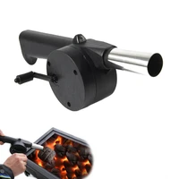 outdoor barbecue fan hand cranked air blower portable bbq grill fire bellows tools picnic camping accessories barbeque