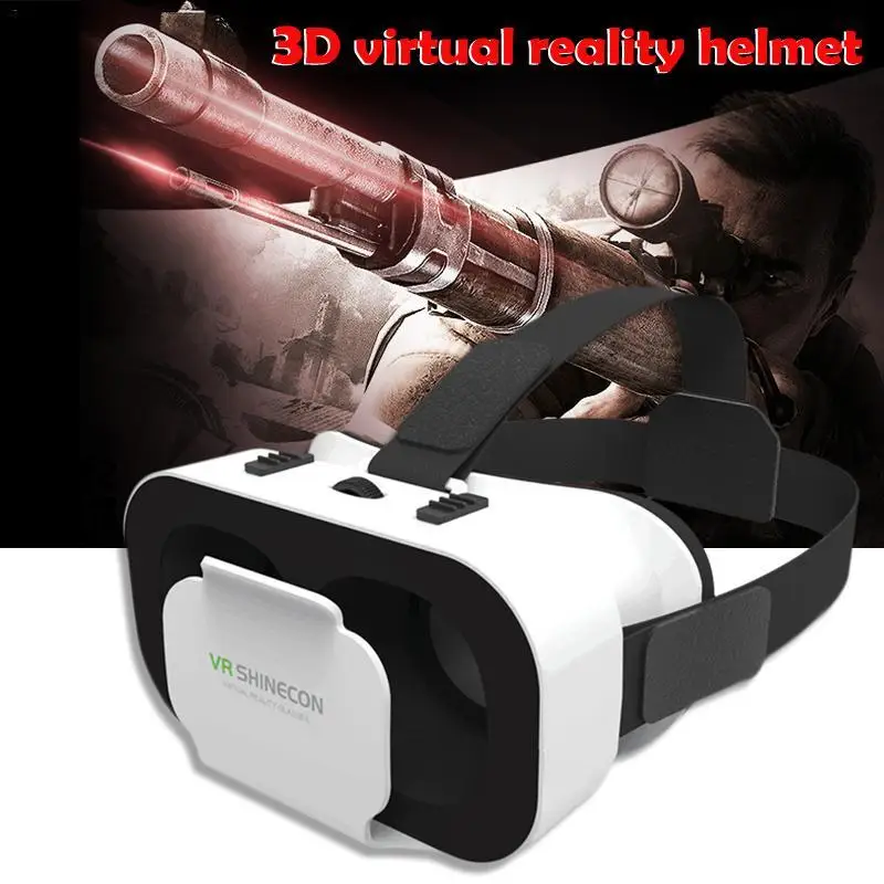 Очки виртуальной реальности Vr SHINECON 3D шлем очки для смартфона с очками видеоигр