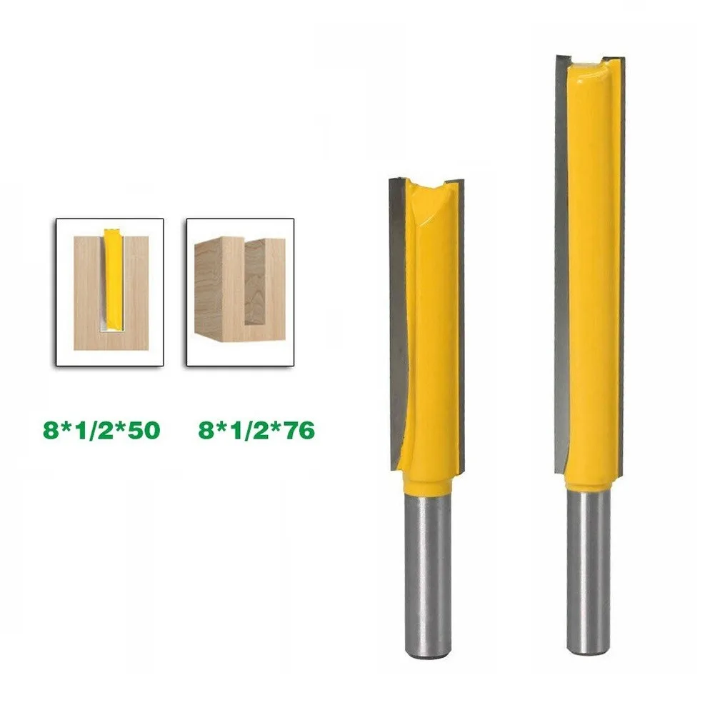 

Multipurpose Router Bits Quality Router Bit Straight Woodworking 8mm Shank