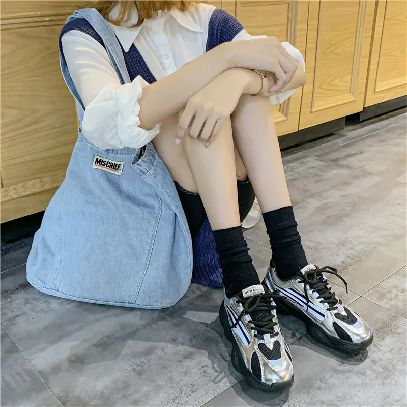 Женские удобные кроссовки с блестками массивные на танкетке флуоресцентная