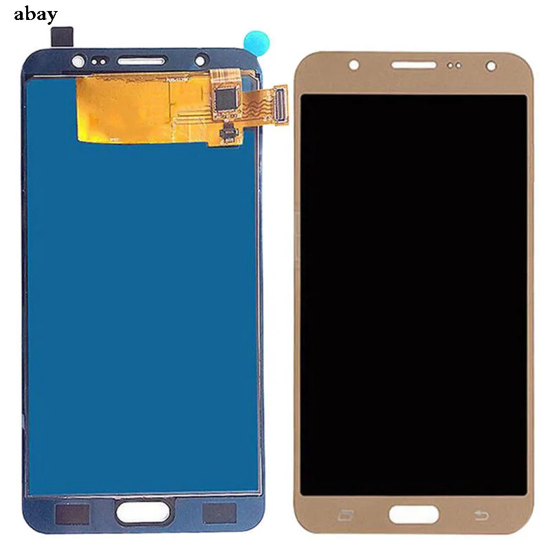 Новый ЖК дисплей 5 дюйма для SAMSUNG Galaxy J7 2016 с сенсорным экраном J710 J710F сменная