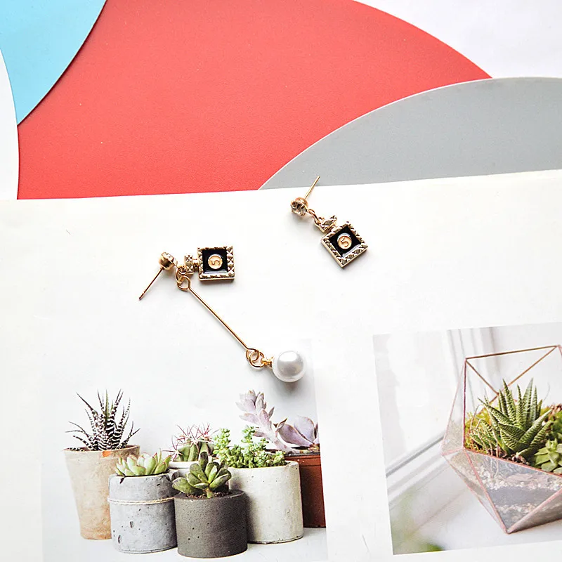 Необычные изысканные серьги DIY с имитацией одежды персональные темпераментные