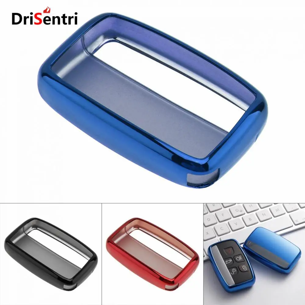 Чехол из ТПУ с прямой пластиной для автомобильного ключа защитный держатель Land