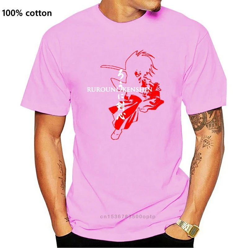 

New Rurouni Kenshin Classic Shounen Anime T shirt Tee Kenshin Himura