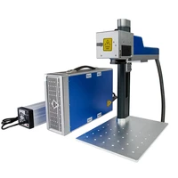promotional fiber laser marking machine 20w raycus source metal marking machine