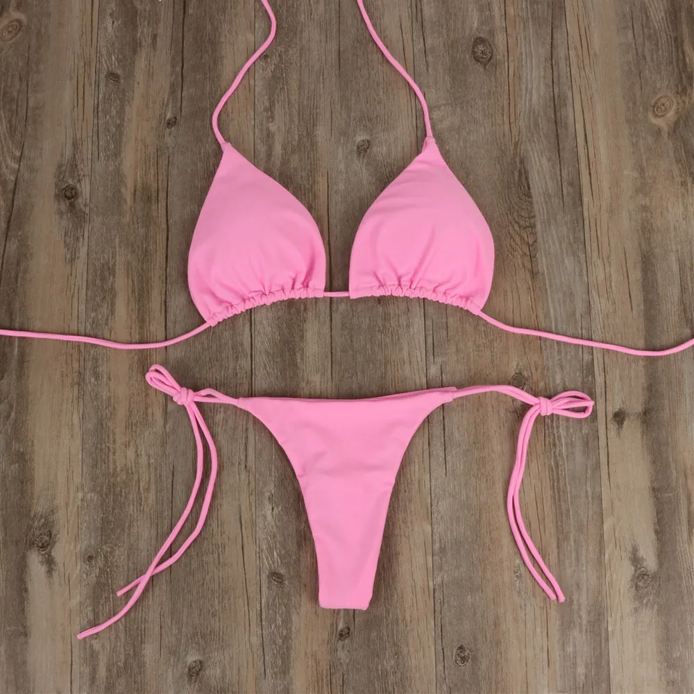 2019 бикини одежда для плавания женские сексуальные купальные трусики женский