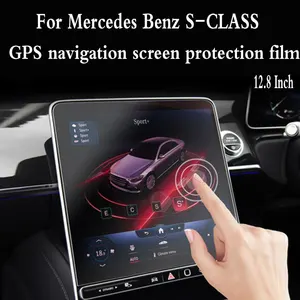 tempered glass screen protector for mercedes benz s class w223 2021 12 8 inch car navigation free global shipping