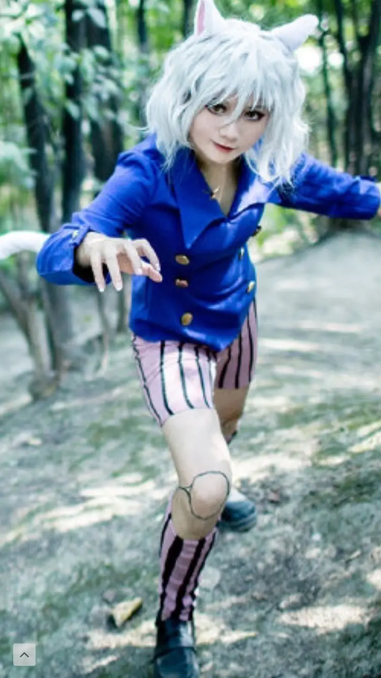 

Парик для косплея Для вечевечерние НКИ на Хэллоуин Hunter x hunter Neferpitou
