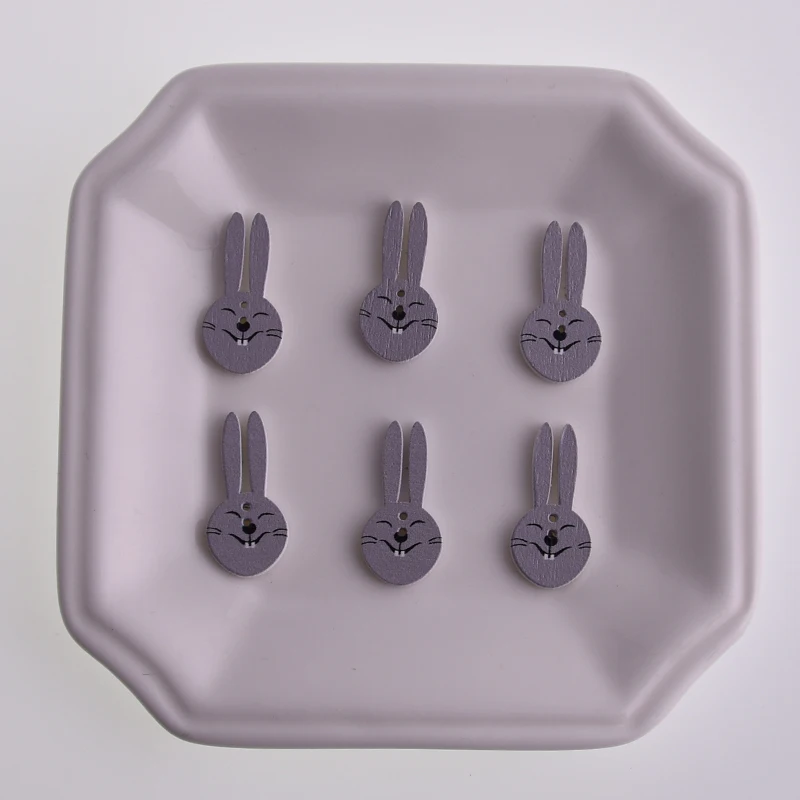 50 шт. деревянные пуговицы с двумя отверстиями для скрапбукинга|Пуговицы| |