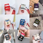 Роскошный модный чехол для сигарет Lucky Strike силиконовый чехол для Apple Airpod противоударный чехол для Apple AirPods 1 2 чехол для наушников