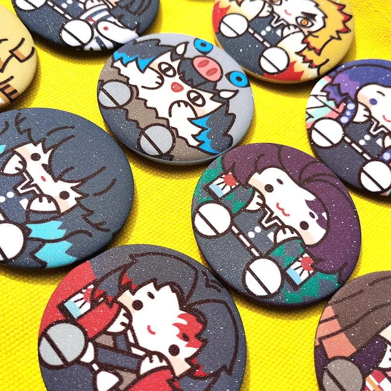 Nengdou T3 булавка аниме демон убийца Kimetsu без Yaiba камадо Tanjirou значок косплея
