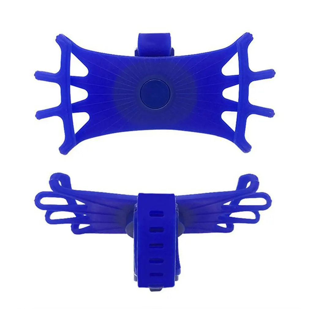 

360 Degree Rotation Silicone Telephone Mobile Phone Holder For Bicycle Handlebar