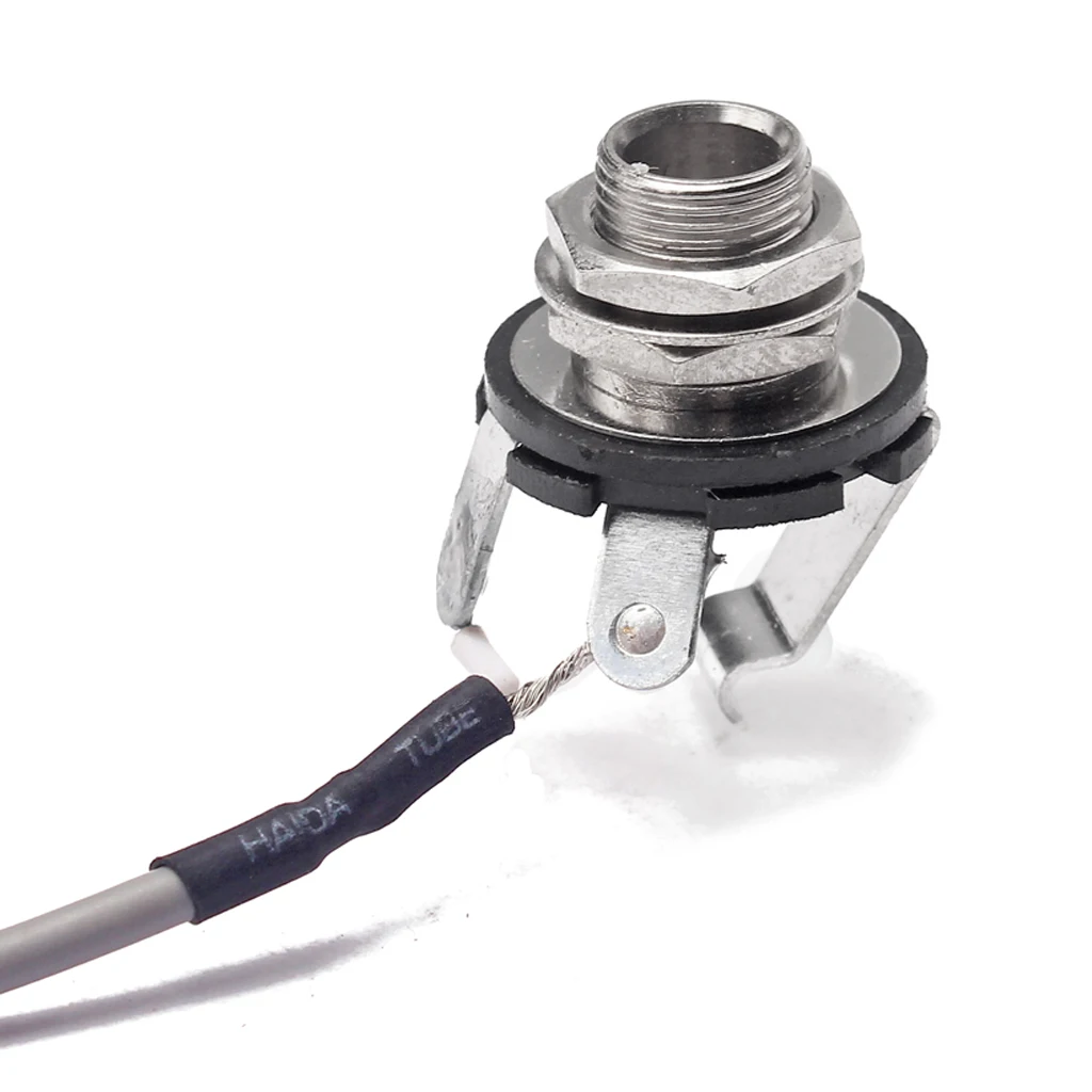 

4-string Cigar Box Guitar Pickup 6.35mm Input Jack Maple Wood Guitar Pickup