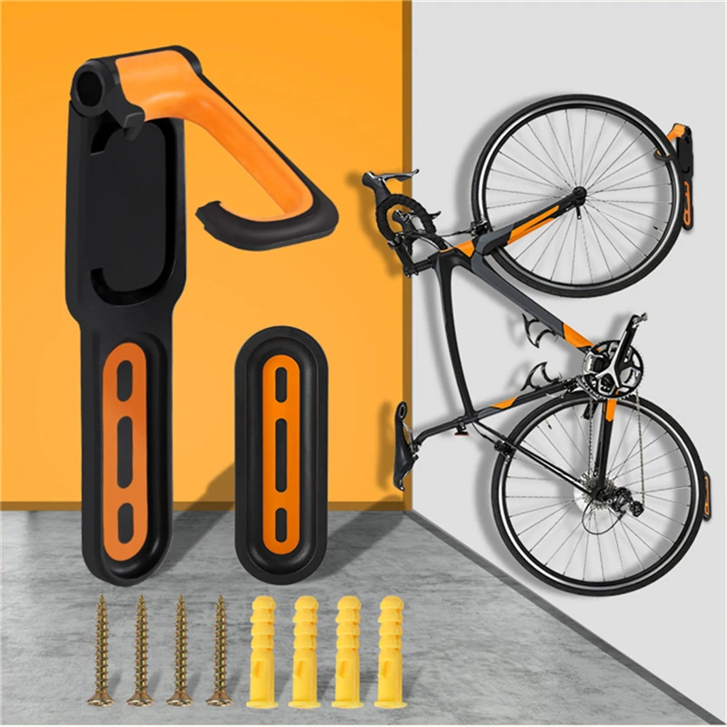 

Bike Wall Mounted Hook Holder Wide Scope Of Application Work Exquisite Mountain Bicycle Storage Bracket Showing Hanger