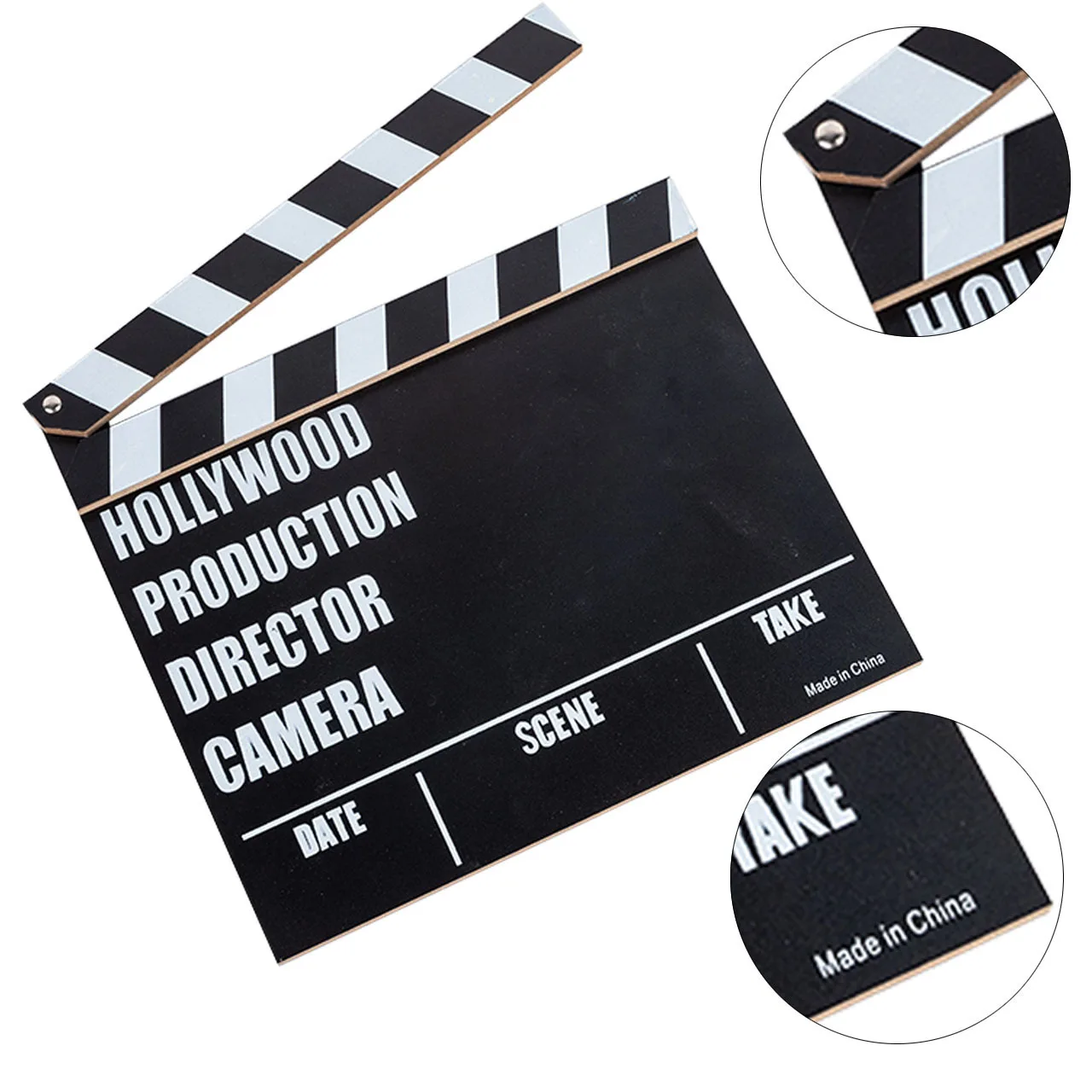 

Хлопушка кинорежиссера голливудской киносцены реквизит для фотосъемки