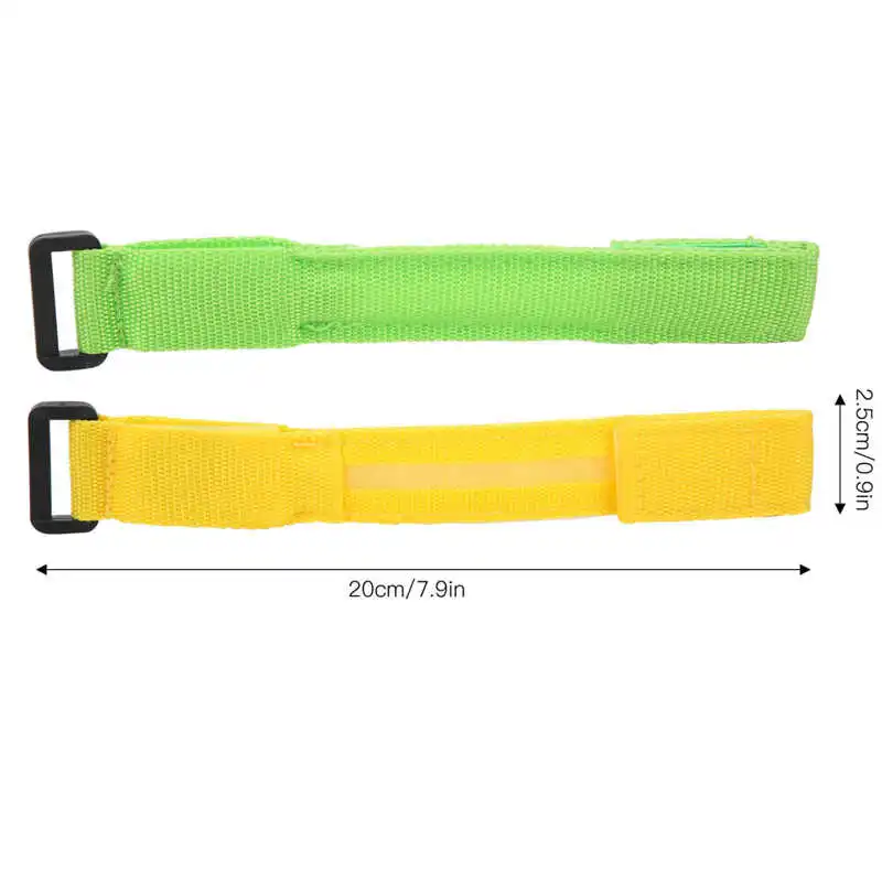 Наружный светодиодный наручный браслет для бега регулируемый мигающий езды на