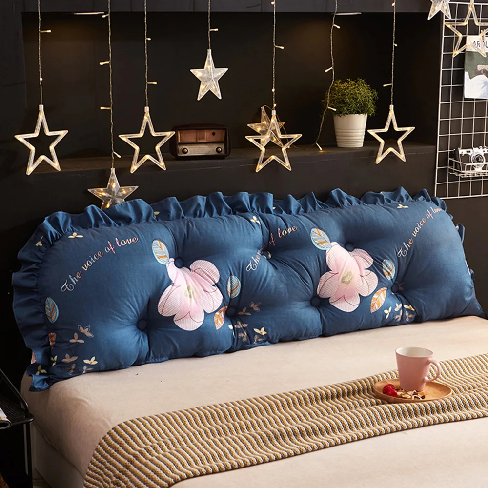 100x12x53 см полипропиленовая хлопковая Съемная подушка для кровати поясничная в