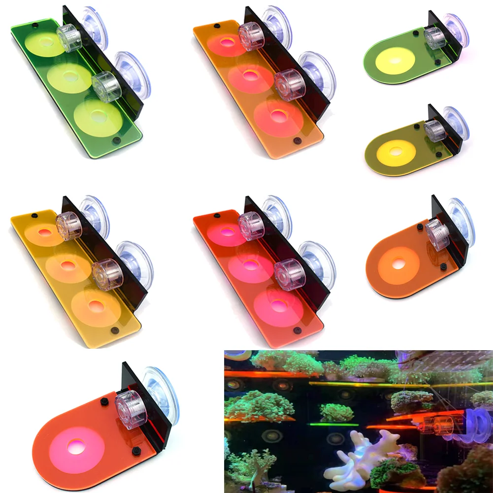 

Coral Frag Rack Fish Tank Fluorescence Coral Frag Rack Bracket Acrylic Aquarium Reef with Plugs Holder Suction Cup Accessories